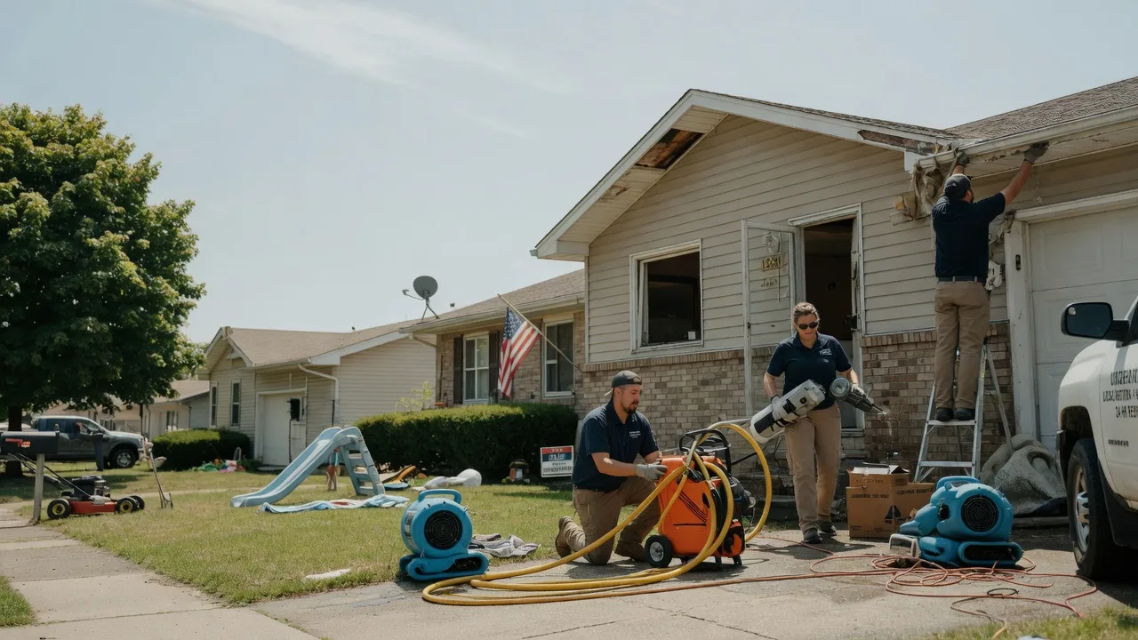 Water Damage Restoration in New Lothrop, MI near me
